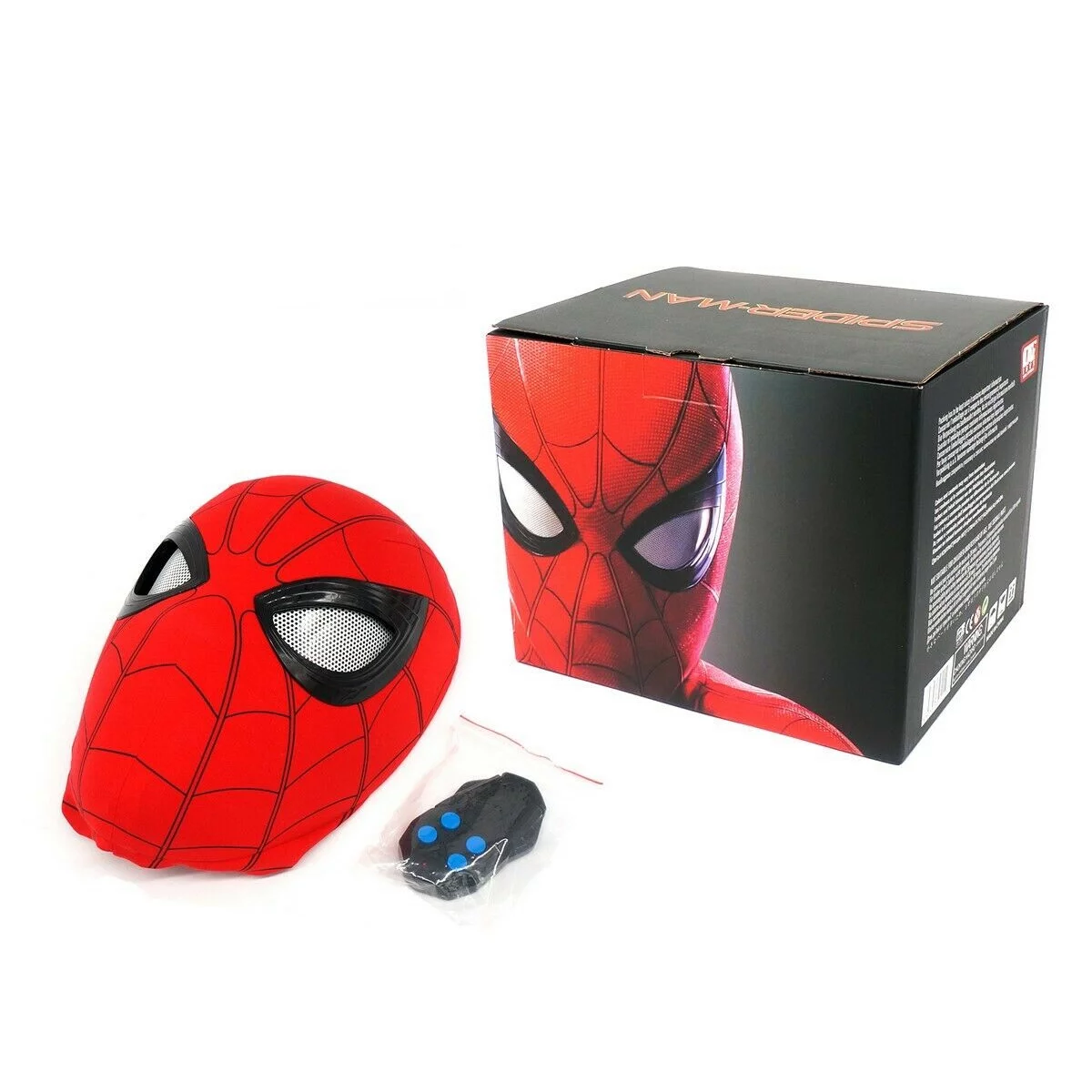 Farontor Iron Man Helmet Electronic Mark 5 Helmet Wearable Iron-man Mask with Sounds & LED Eyes 1:1 Model