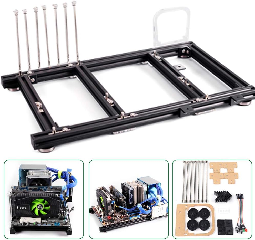 ITX (17 x 17cm) ATX MATX PC Motherboard Case Frame