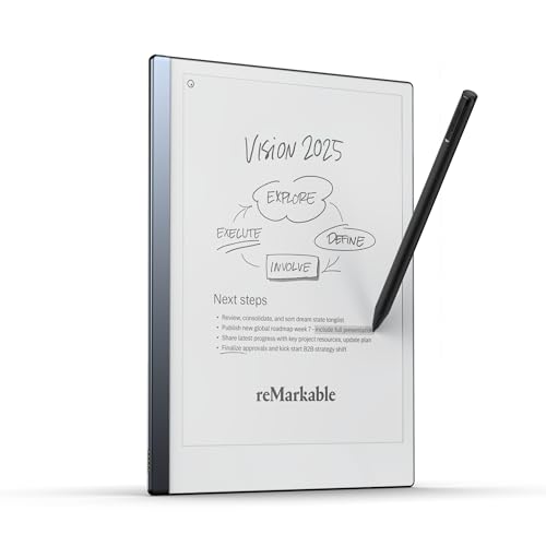reMarkable 2 Bundle 2 Tablet (10.3&rdquo; Digital Paper Display) &ndash; Includes Marker Plus, Marker Tips, USB-A to USB-C Cable