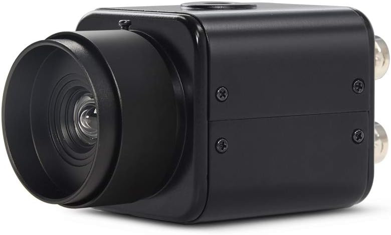 MOKOSE Mini SDI Camera with 3.6mm HD No Distortion Lens, HD-SDI 2 MP 1080P HD Digital CCTV Security Camera