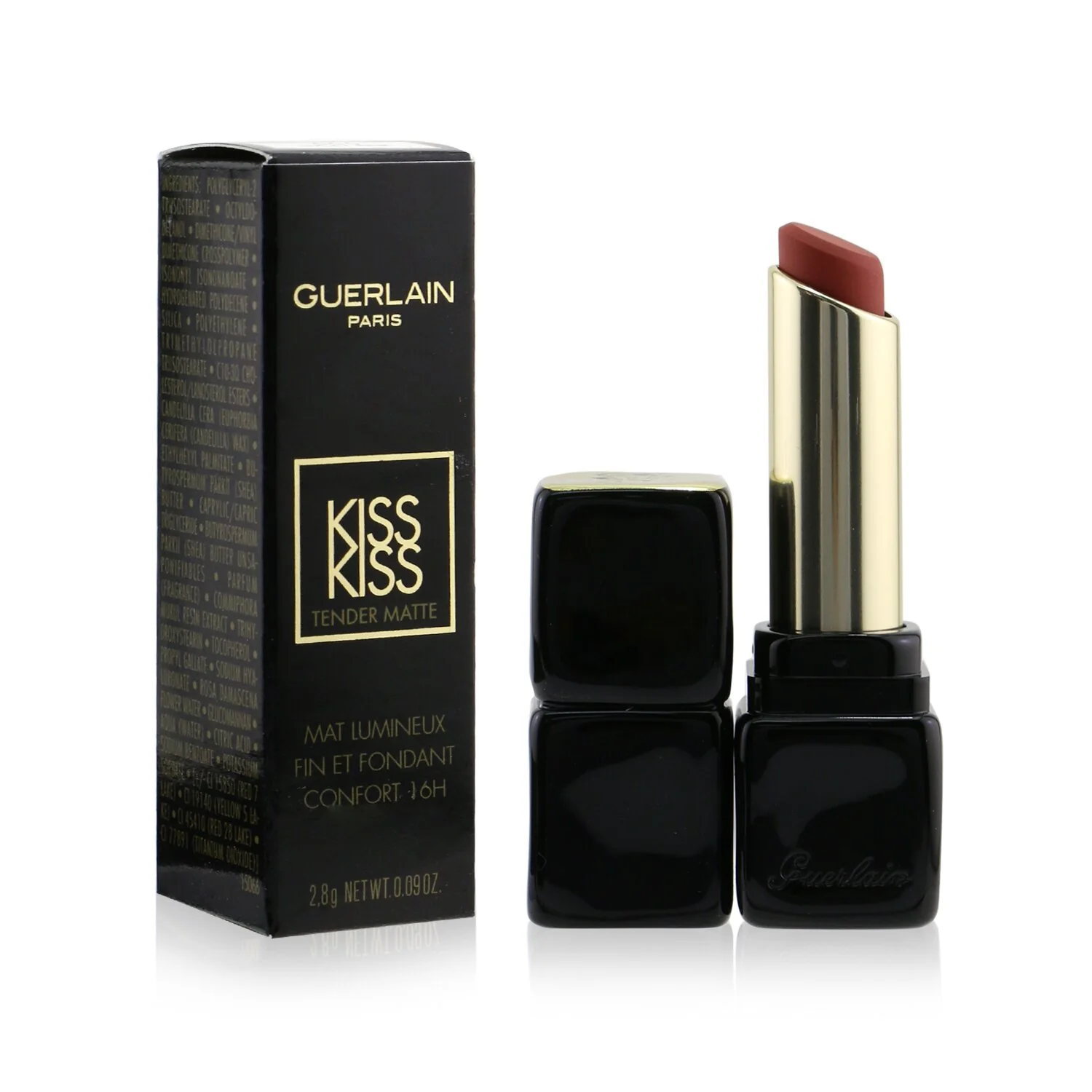 Guerlain Kisskiss Tender Matte Lipstick - # 940 My Rouge  2.8g/0.09oz