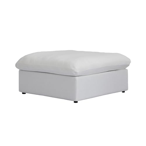 160.6" Cloud Couch Modular Sectional Sofa for Livingroom,Oversized Convertible Sofa with Storage Ottomans,6 Seat Wide Couches