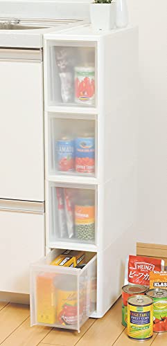 Slim Storage Drawer 6 Small Drawers Unit Narrow Slim Storage for Kitchen bathroom bedroom cabinet Plastic Storage Tower chest Slim tall storage