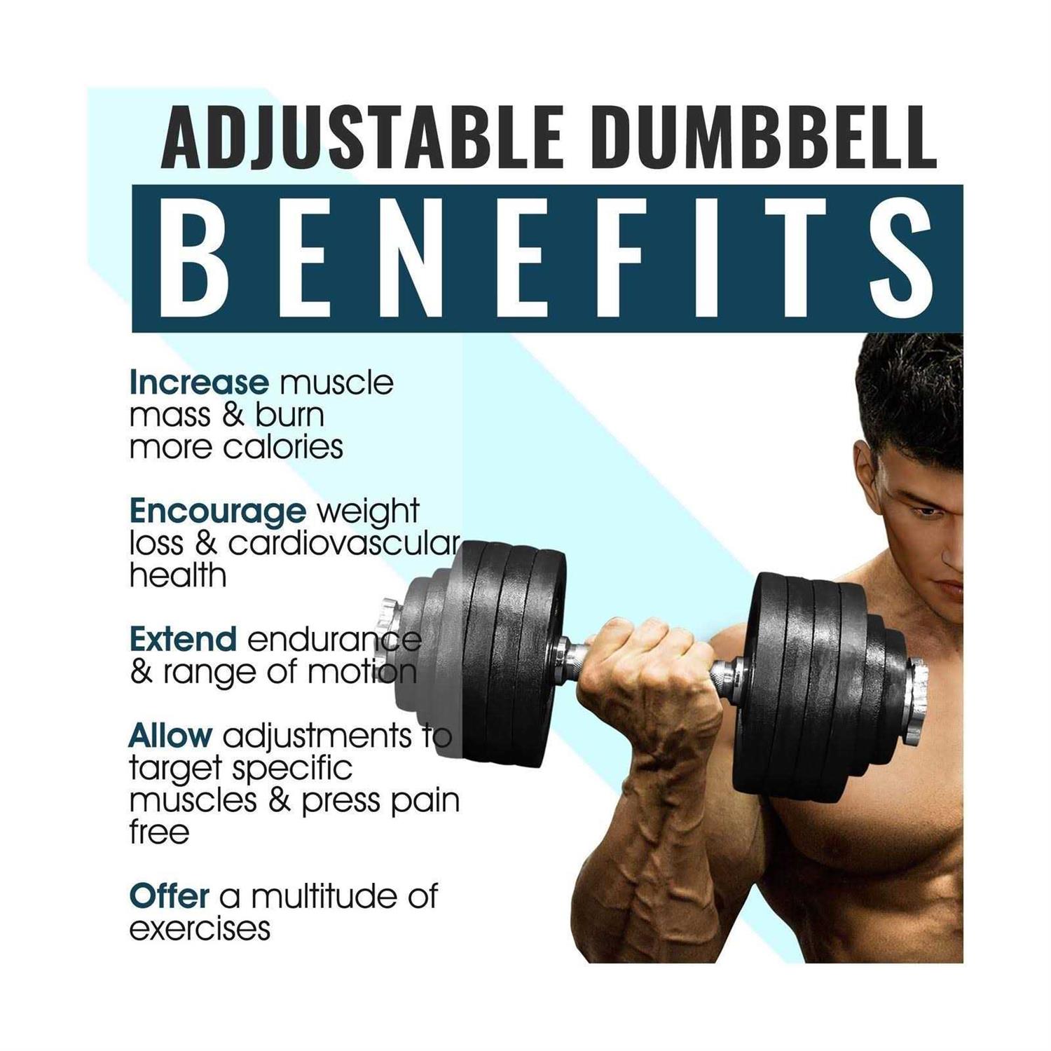 Yes4All Adjustable Dumbbell - Sports Supplies Online Store
