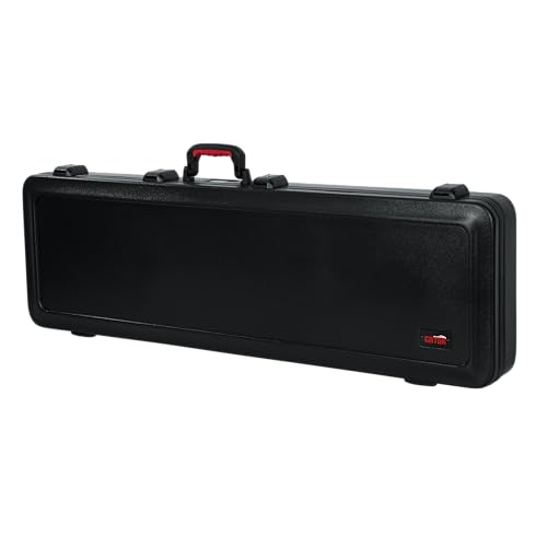 Gator Cases Molded Flight Case for Strat/Tele Style Electric Guitars with TSA Approved Locking Latch, (GTSA-GTRELEC)