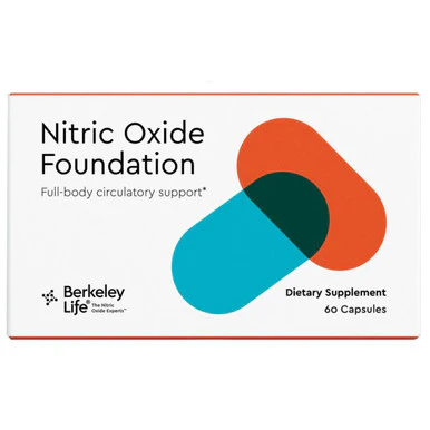 Berkeley Life Professional Nitric Oxide Foundation 60 capsules - Kansas Nuitrition - HNZSDS