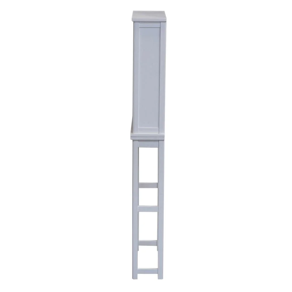 Alaterre Over the Toilet Storage, Space Saver, Upper Cabinet and Open Shelf, Dorset