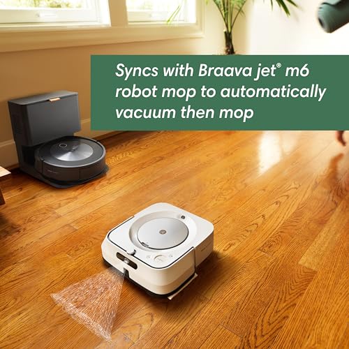 iRobot Roomba j7+ (7550) Self-Emptying Robot Vacuum &ndash; Uses PrecisionVision Navigation to Identify & Avoid Objects Like Socks, Shoes