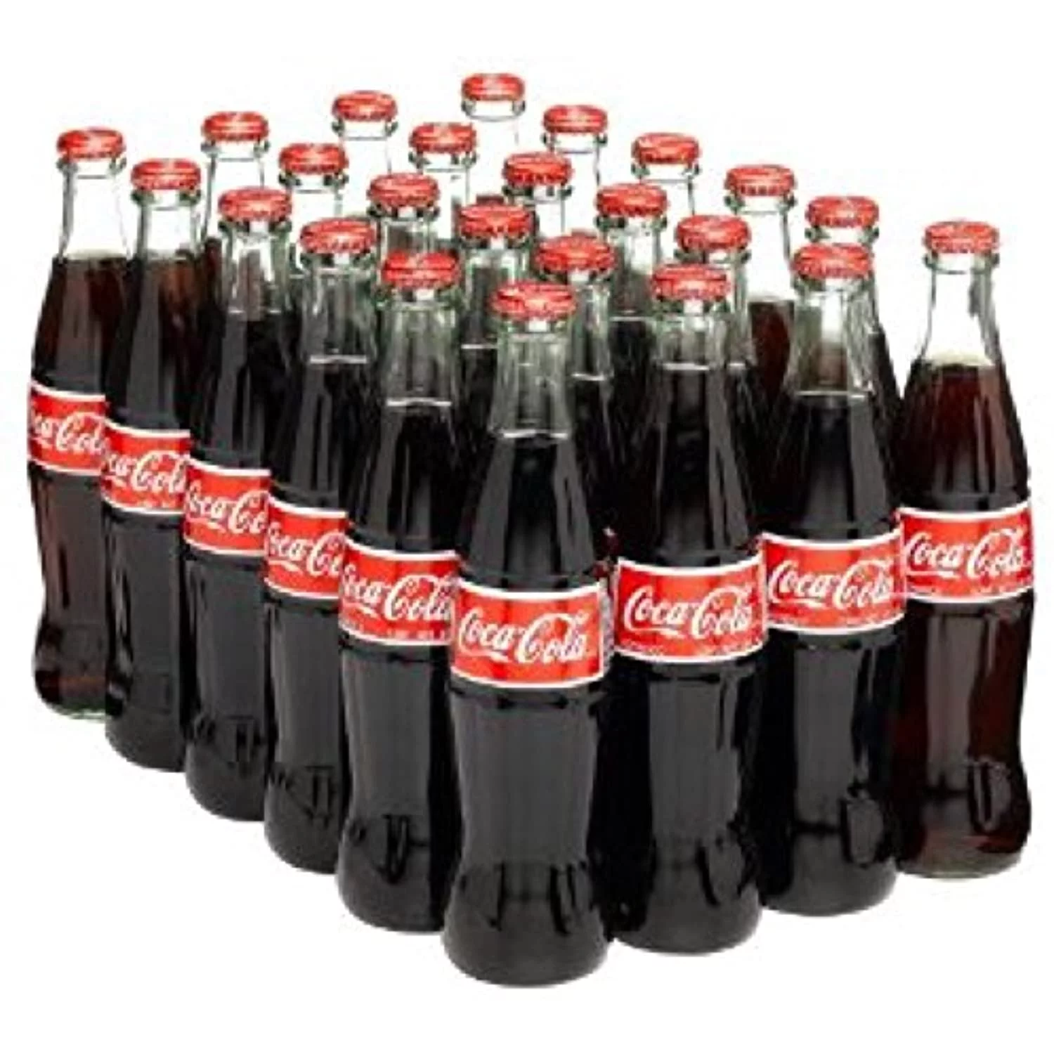 Mexican Coca Cola, Drink Cola, 12 Ounce (Pack Of 24) - Curated Treasures Market