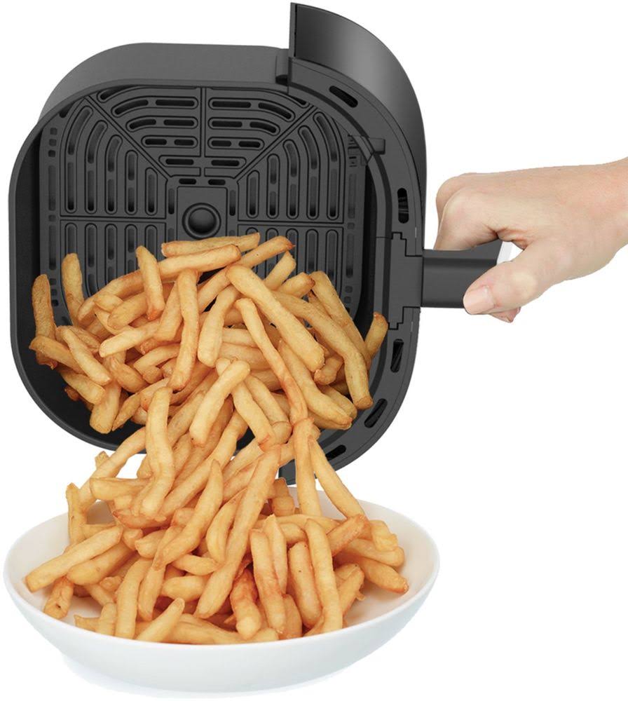 Bella Pro Series - 6.3-qt. Touchscreen Air Fryer - Black Stainless Steel 90121