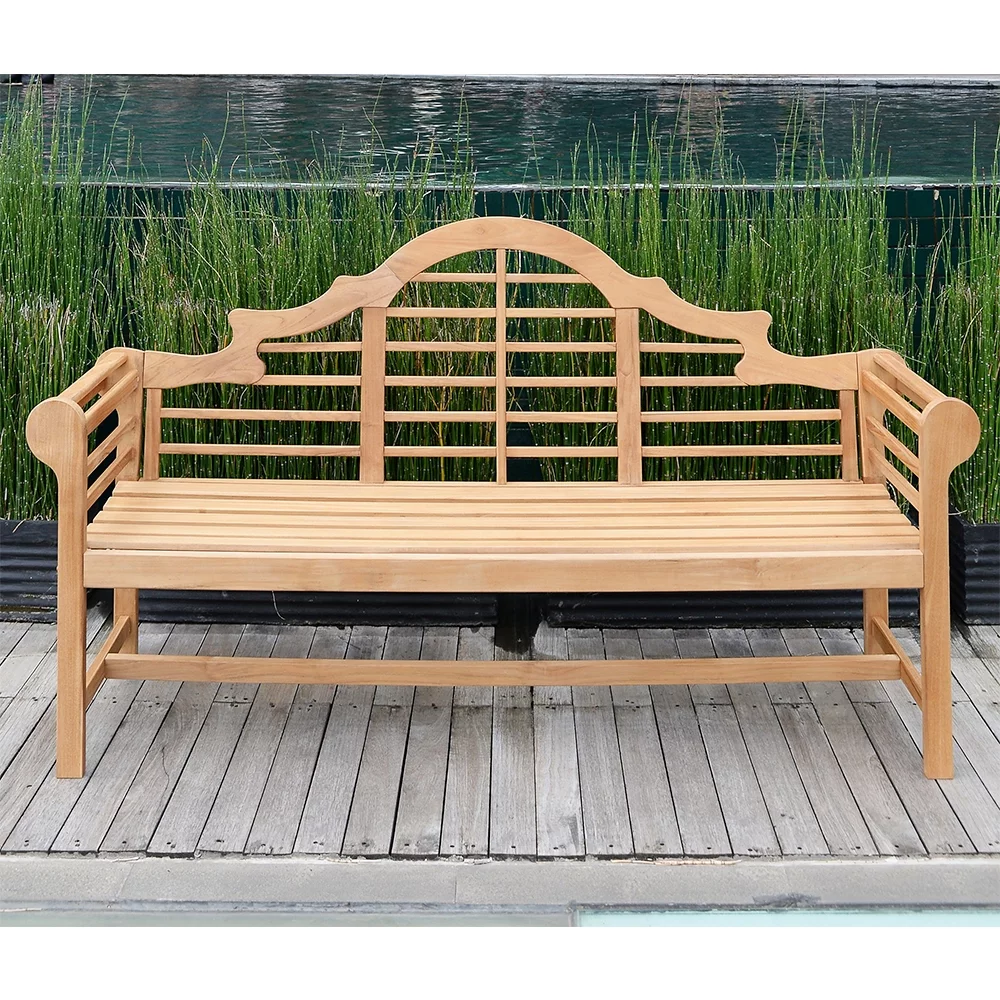 Cambridge Casual Willem Outdoor Teak Bench - Brown