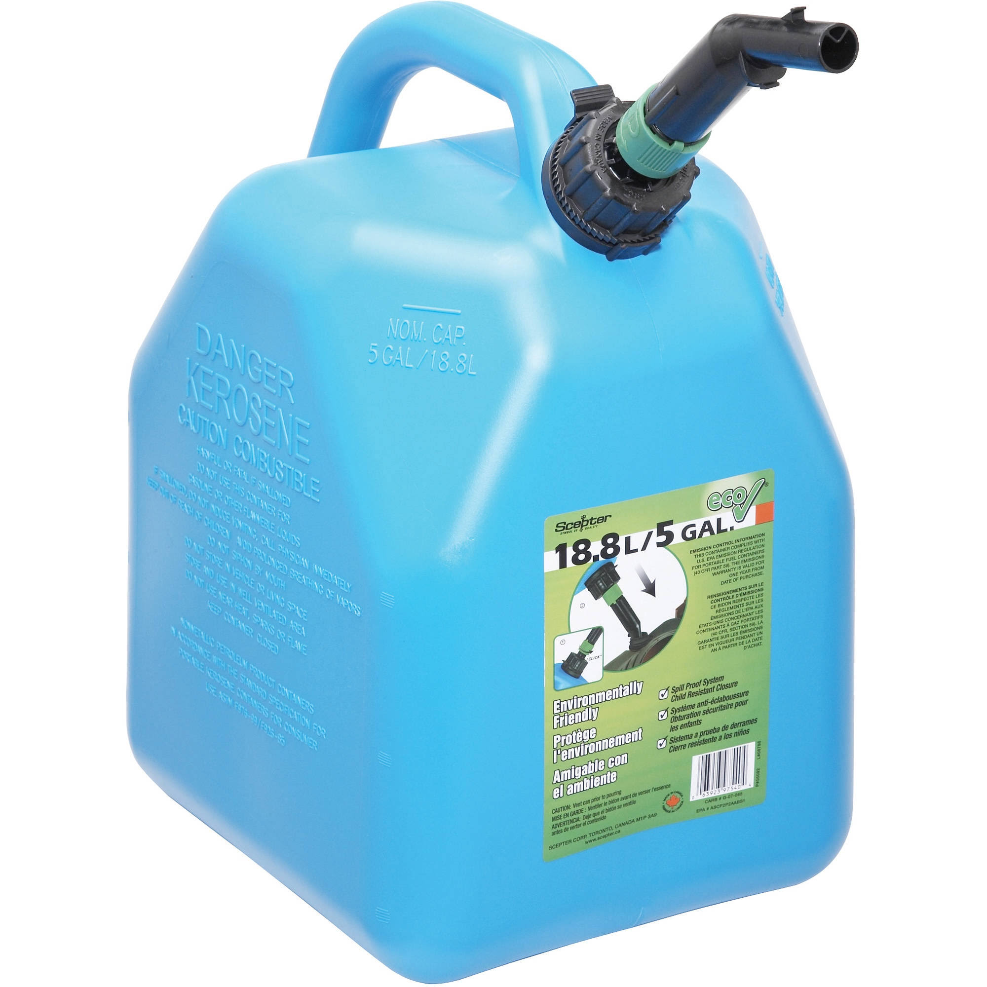 Scepter 05092 5-Gallon Kerosene Can