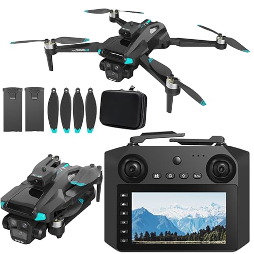 Drone For Adult,4.5" Screen,5G Remote Controller With Camera,6K HD Camera FPV Live Video