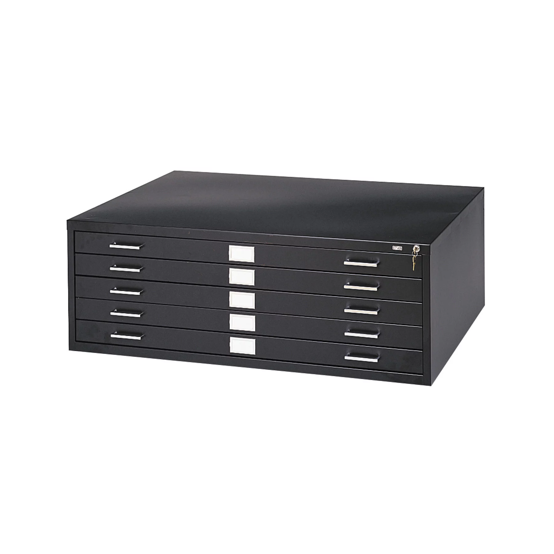 Safco 4994BLR High Density Storage Accessories 5-Drawer Steel Flat File for 24 In x 36 In Documents