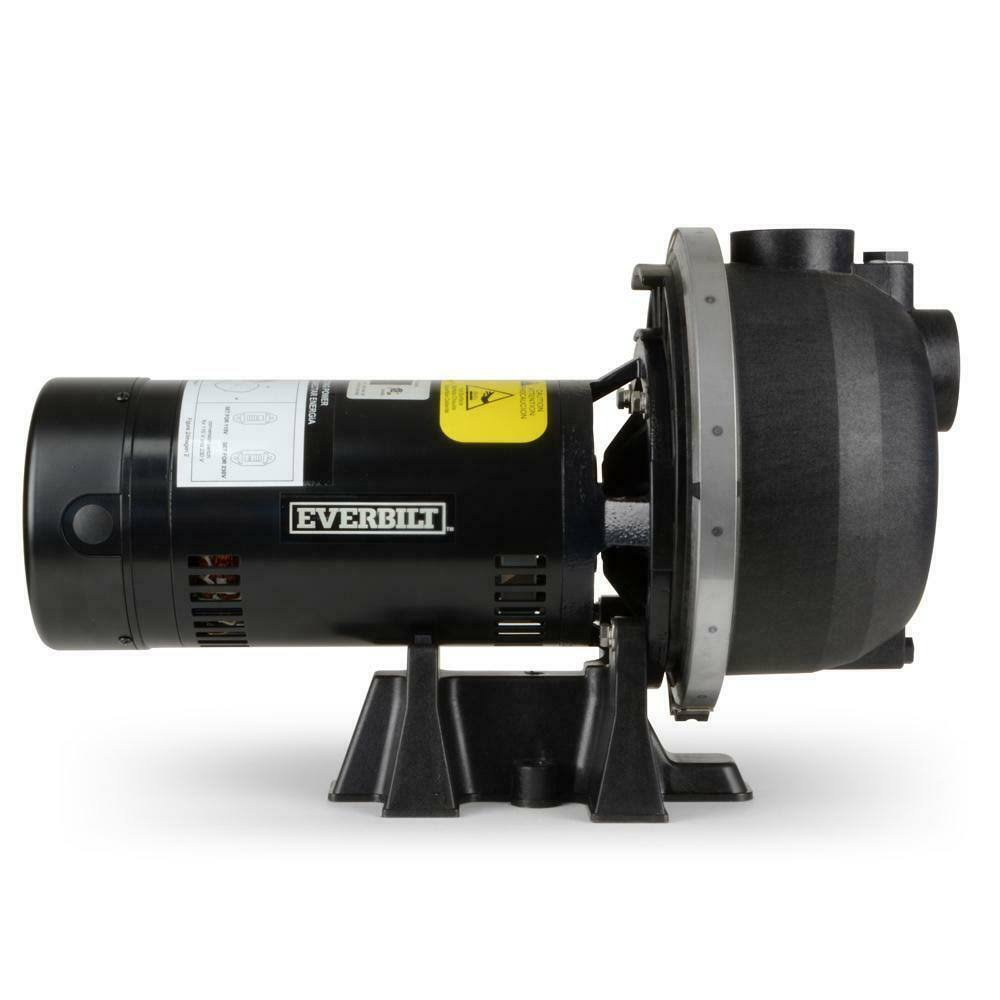 Everbilt 2 HP Plastic Lawn Sprinkler Pump EFLS20-HD