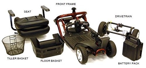 LiteRider 4-Wheel Folding Light Scooter GL141