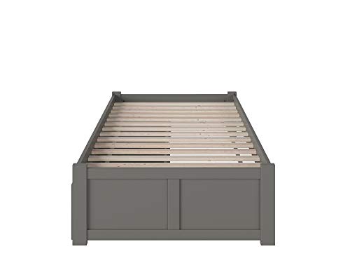 AFI Concord Platform Bed with Footboard & Storage Drawers
