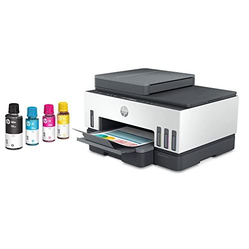 HP Smart -Tank 7301 Wireless All-in-One Cartridge-free Ink Printer, up to 2 years of ink included, mobile print, scan, copy