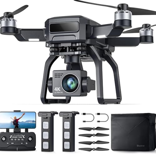 Bwine F7GIM Pro Drone with 6K UHD Camera and 3-Axis Brushless Gimbal, GPS Smart Control for Adults and Beginner, Plus 70Mins Flight Time