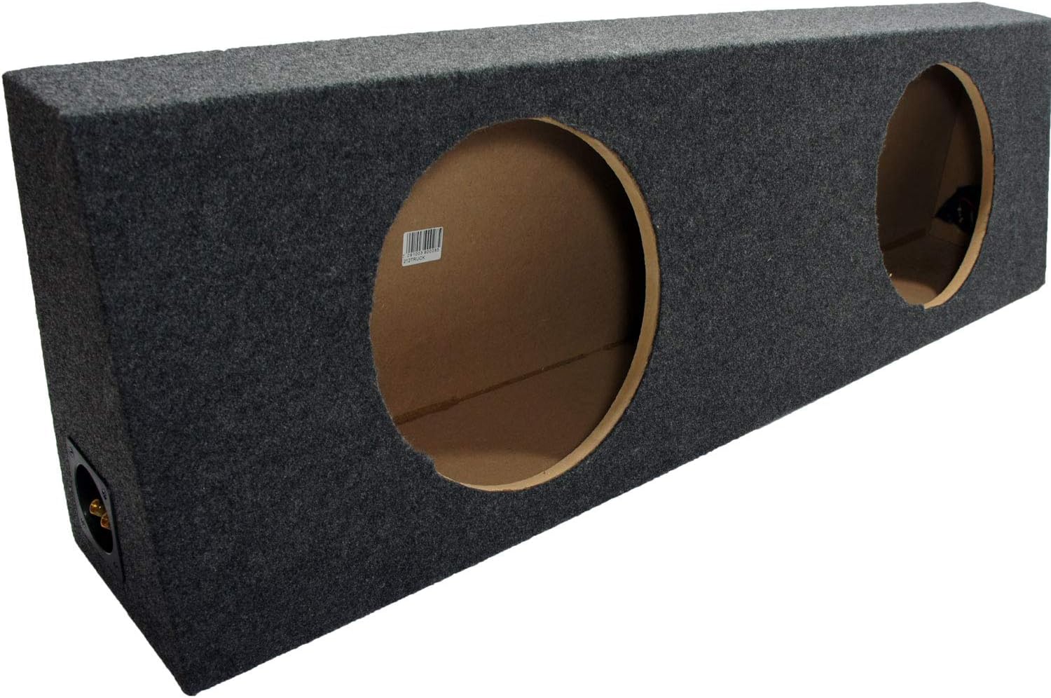 Universal Regular Standard Cab Truck Kicker Bundle Comp C12 Dual 12 Sub Box Enclosure & Harmony HA-A800.1 Amp
