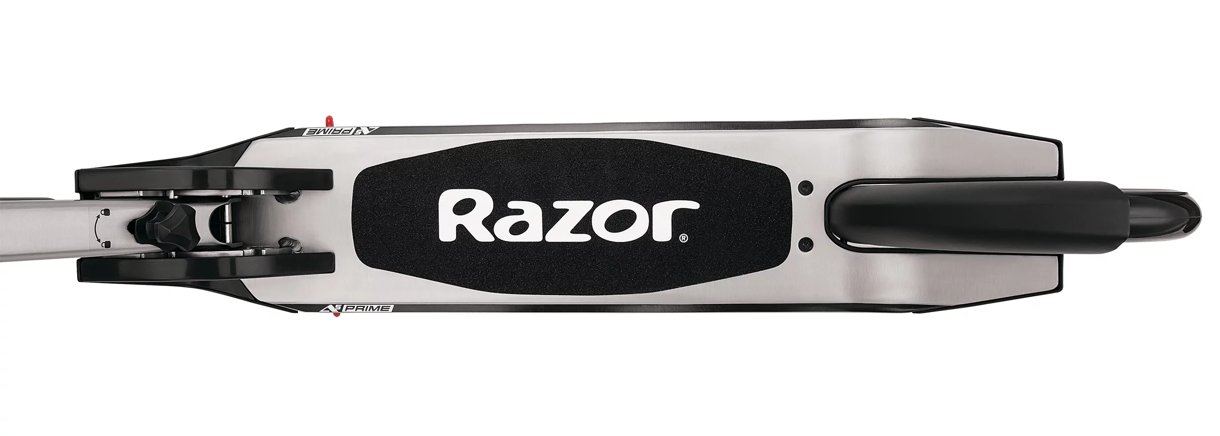 Razor A5 Prime Kick Scooter, 8" Spoked Urethane Wheels, Anodized Aluminum, Anti-Rattle Folding Scooter