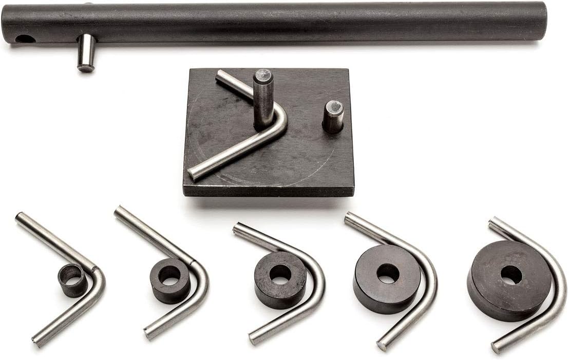 Eastwood Rod Forming Tool Steel Construction Bend Mild Stainless Steel Aluminum Rod For Round Flat Square Stock Pack of 2