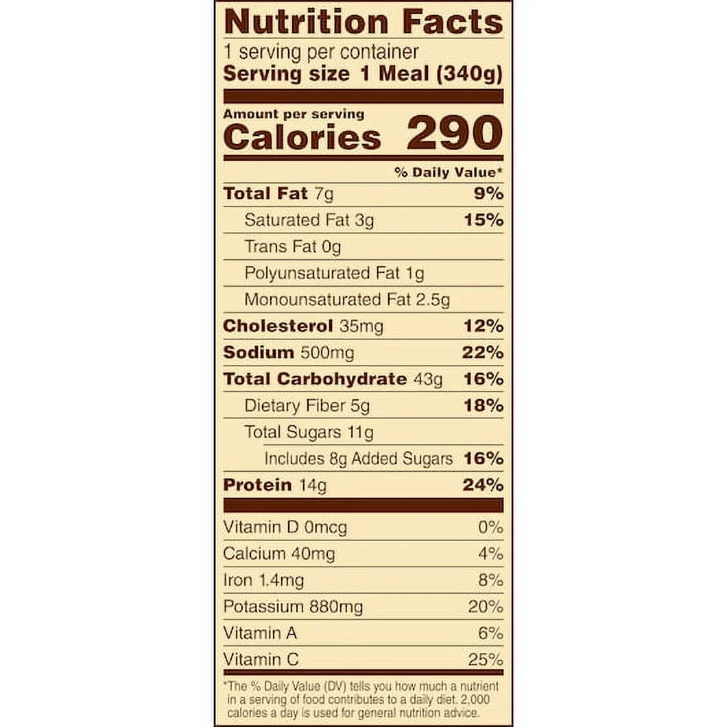 Case of 12, Healthy Choice, Classic Meat Loaf Complete Meal, 12 oz.