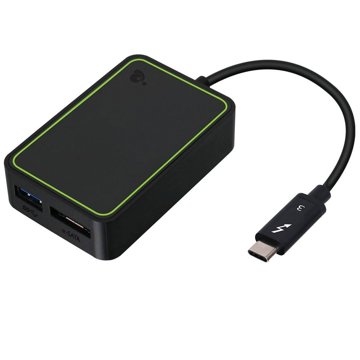 Iogear GTC3DEU Thunderbolt 3 to eSATA and USB Adapter