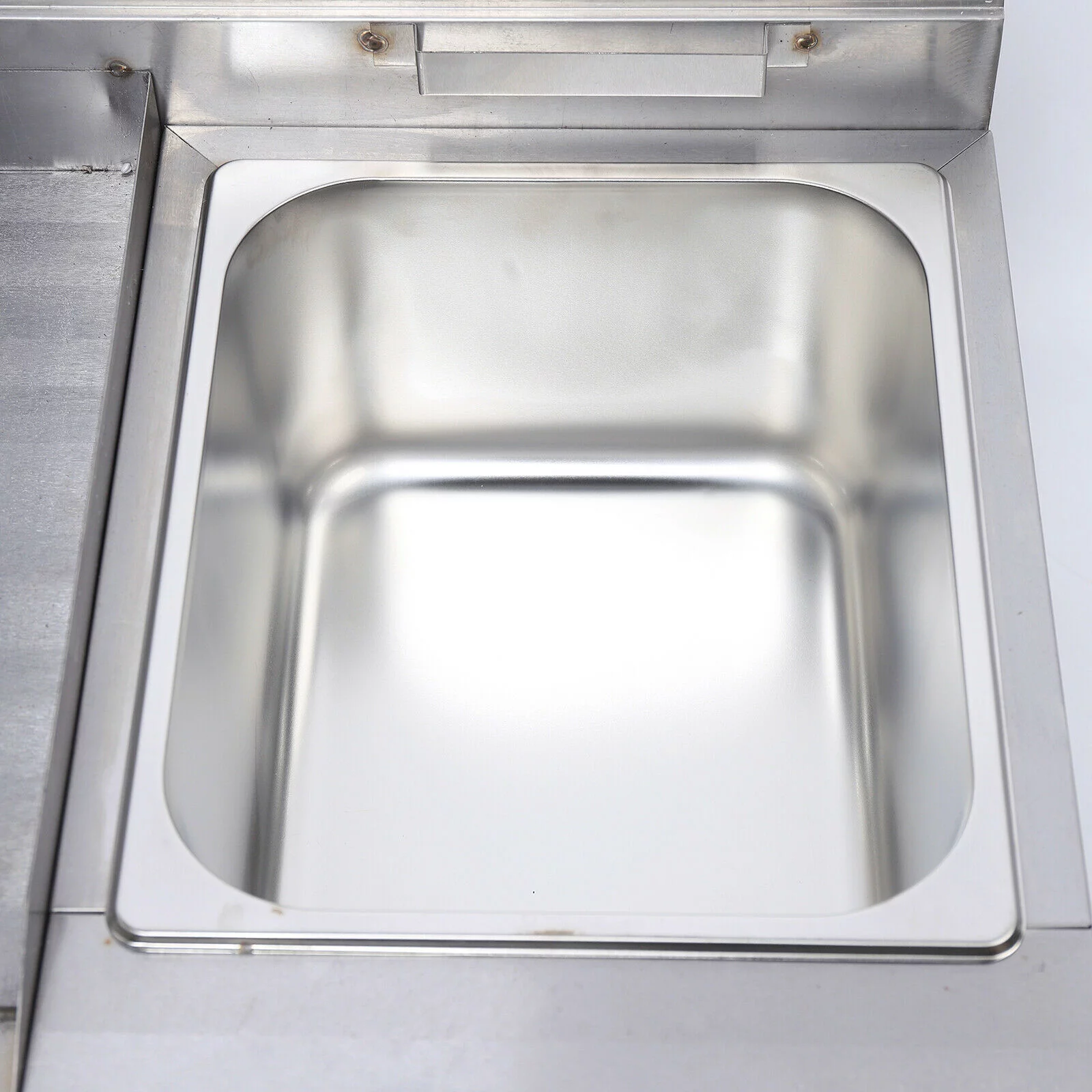 Commercial Gas Griddle Flat Top Grill Deep Fryer Combo Hot Plate Stainless