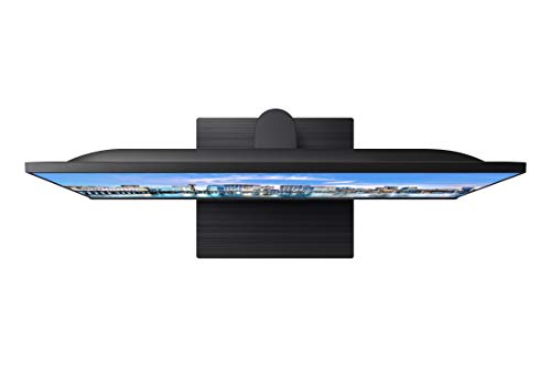 SAMSUNG FT45 Series 27-Inch FHD 1080p Computer Monitor, 75Hz, IPS Panel, HDMI, USB Hub, Height Adjustable Stand, 3 Yr WRNTY (LF27T450FQNXGO),Black