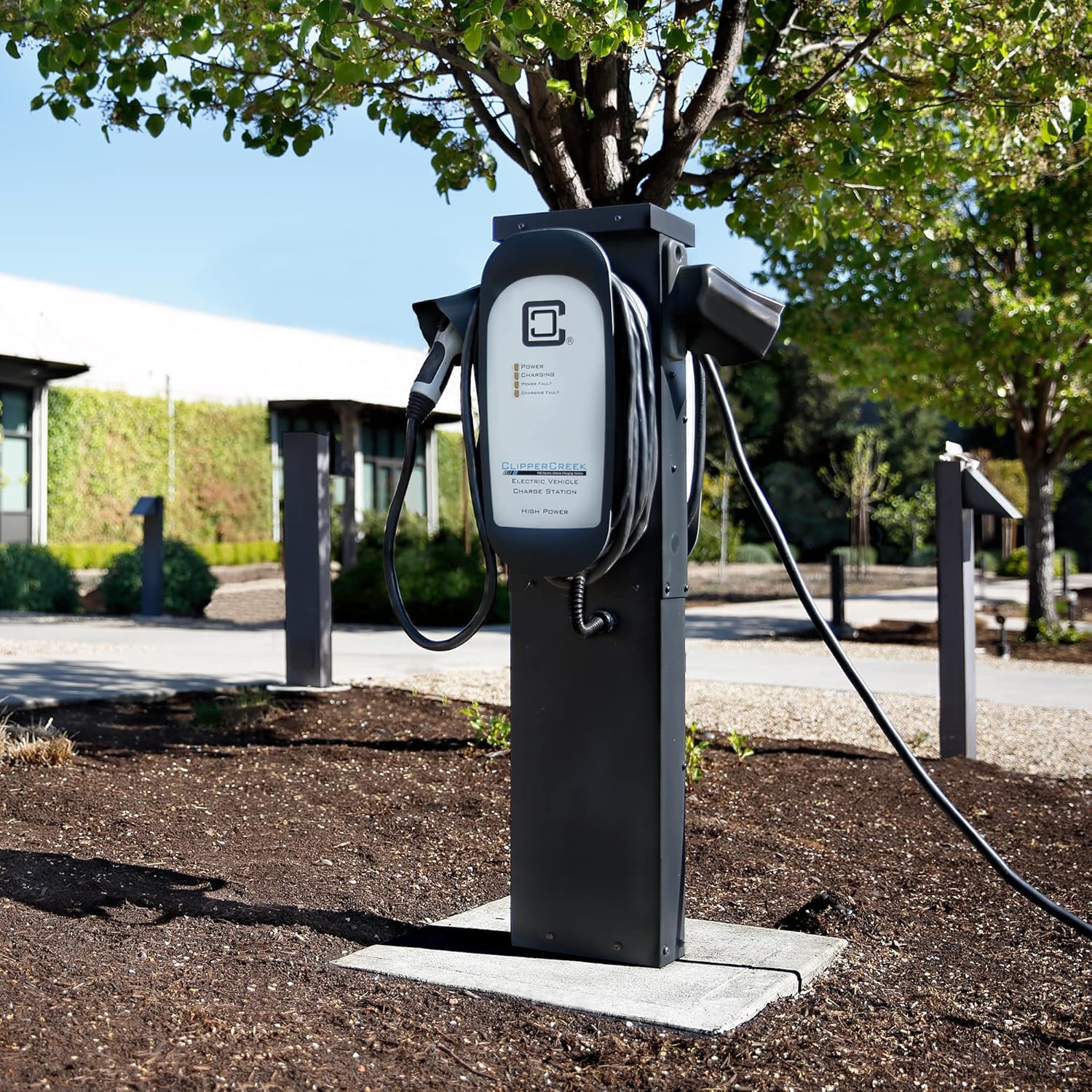 ClipperCreek 40 Amps, Level 2, 240 Volts, HCS-D50P EV Charger NEMA 14-50 Plug, 2x25 ft Cables, Built for Indoor/Outdoor use, Compatible with All EVs