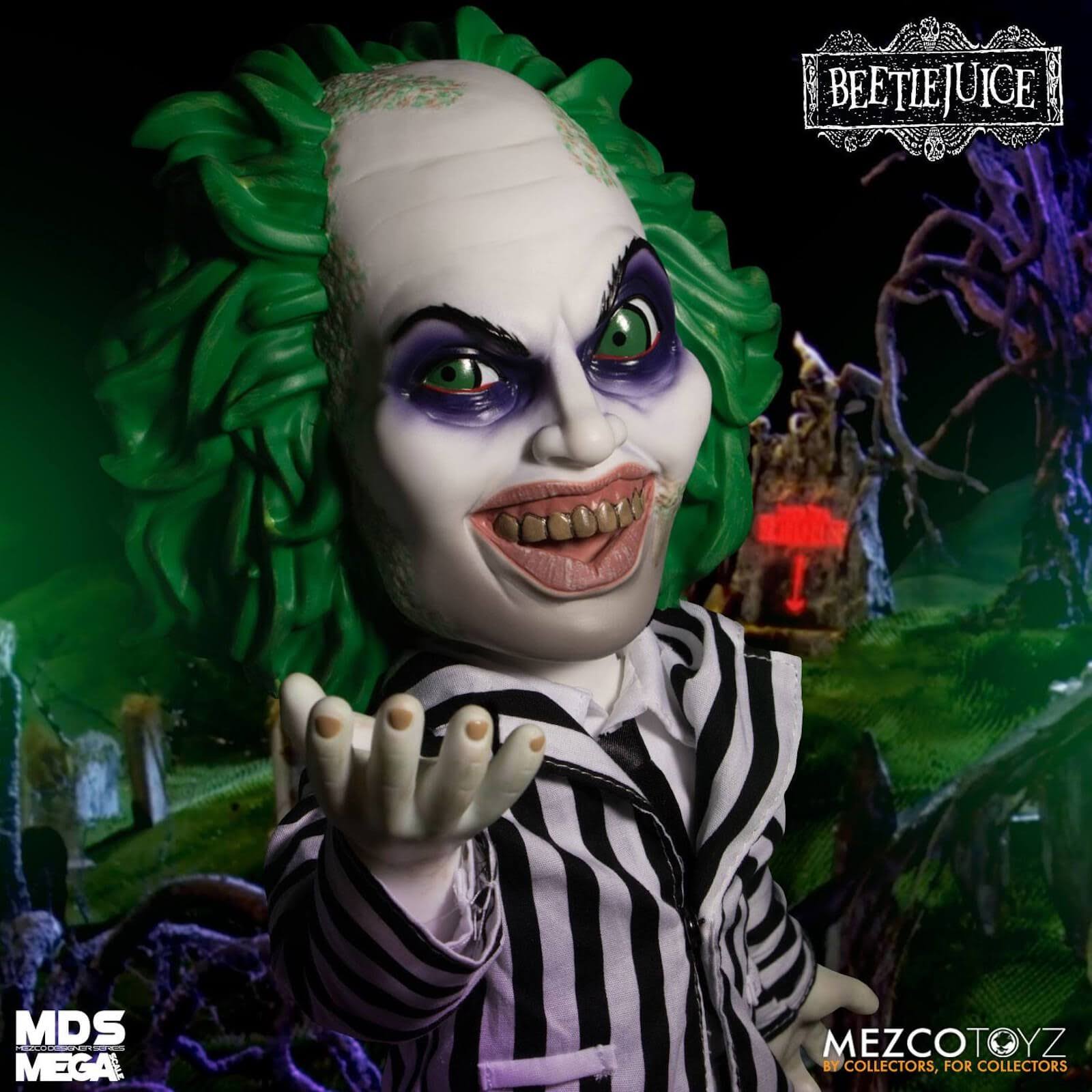 MDS Mega Scale Talking Beetlejuice Figure
