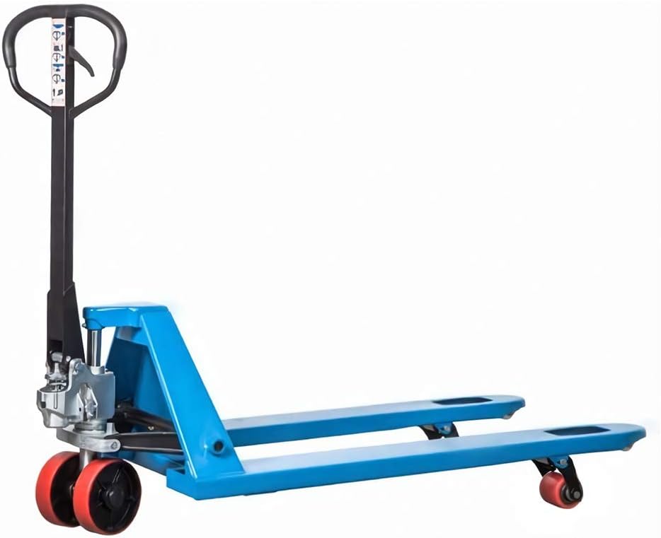 DAZONE Pallet Jack, M25 Heavy Duty Manual Pallet Truck 5500 lb. Hand Pallet Jack Lift 27"x 48" for Loading