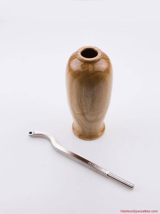 Simple Woodturning Tools - Swan Neck Hollower Carbide Lathe Tool with 9/16x22 Round