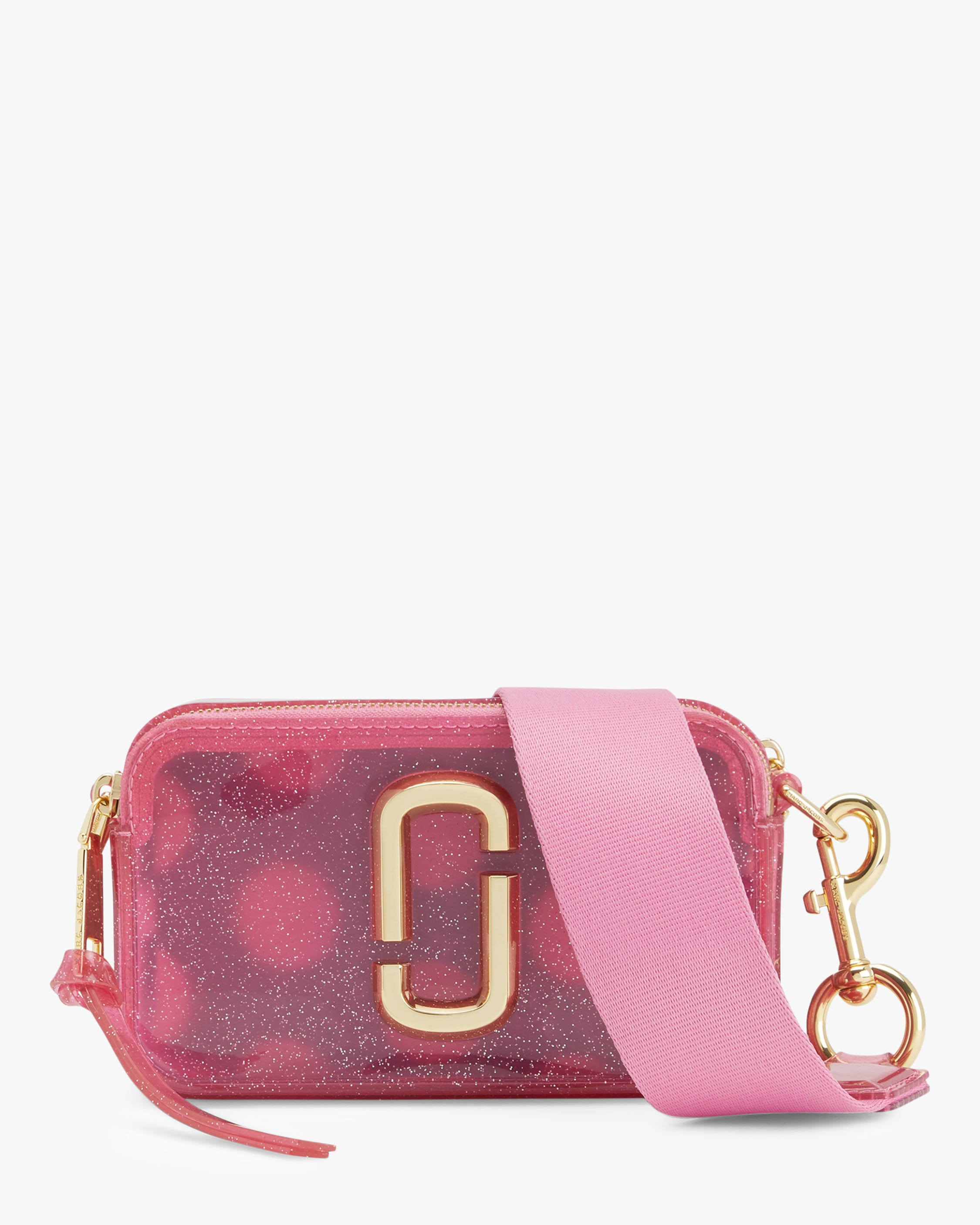 Marc Jacobs The Jelly Glitter Snapshot Camera Bag - Pink