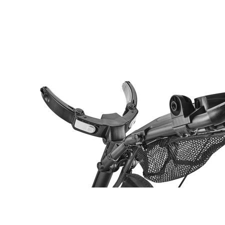 CaddyTek CaddyCruiser One Version 8 Golf Push Cart, Silver