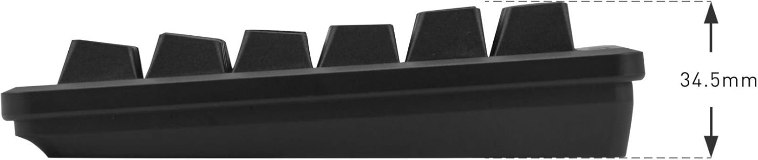 Mistel BAROCCO MD770 TKL Split Mechanical Keyboard with Cherry MX Blue Switch