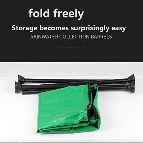 HYHMJ Collapsible Rain Barrel, DIY Kit, Portable Rain Water Collection Barrel, Plastic Outdoor Home Water Storage Collector