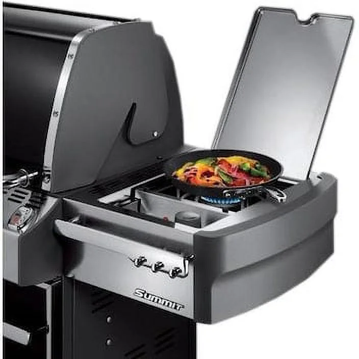 Weber Summit E-470 Propane Gas Grill With Rotisserie, Sear Burner & Side Burner - Black - 7171001