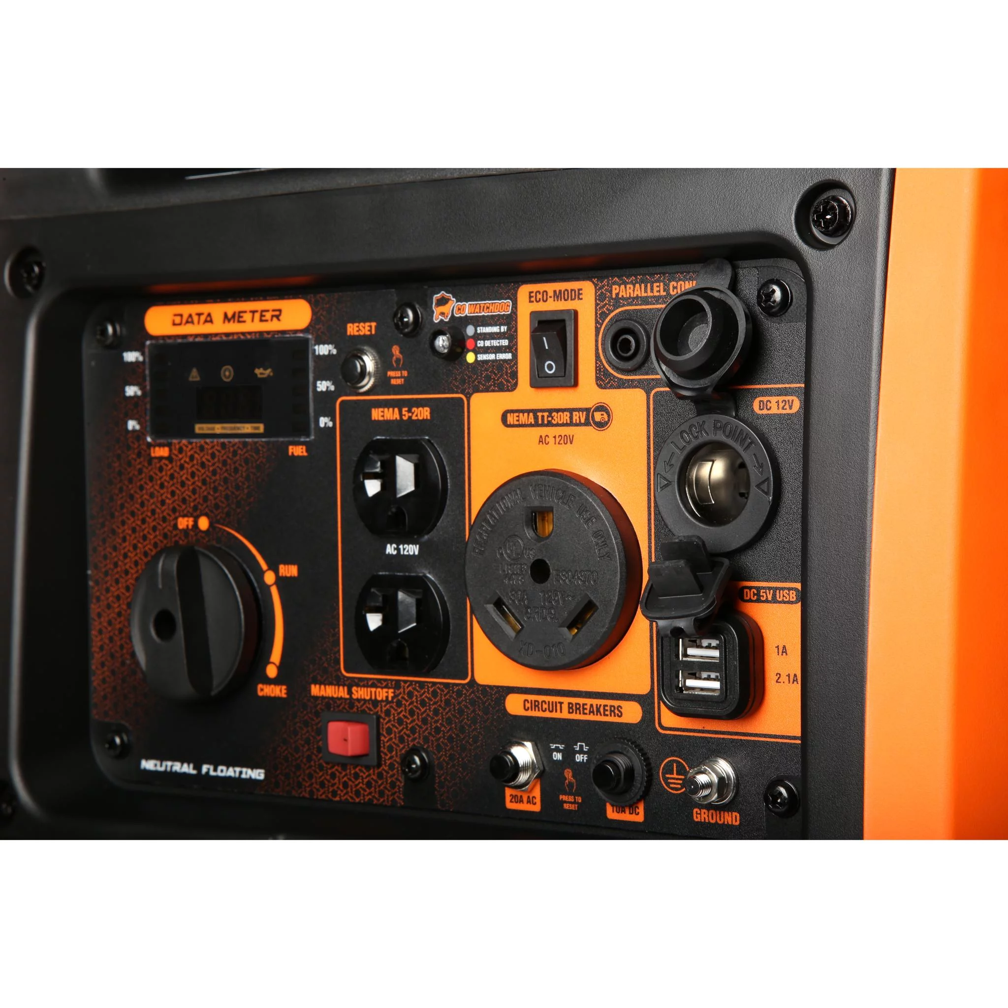 WEN Super Quiet 4500-Watt RV-Ready Portable Inverter Generator with Fuel Shut-Off and CO Watchdog - Radiant Selections