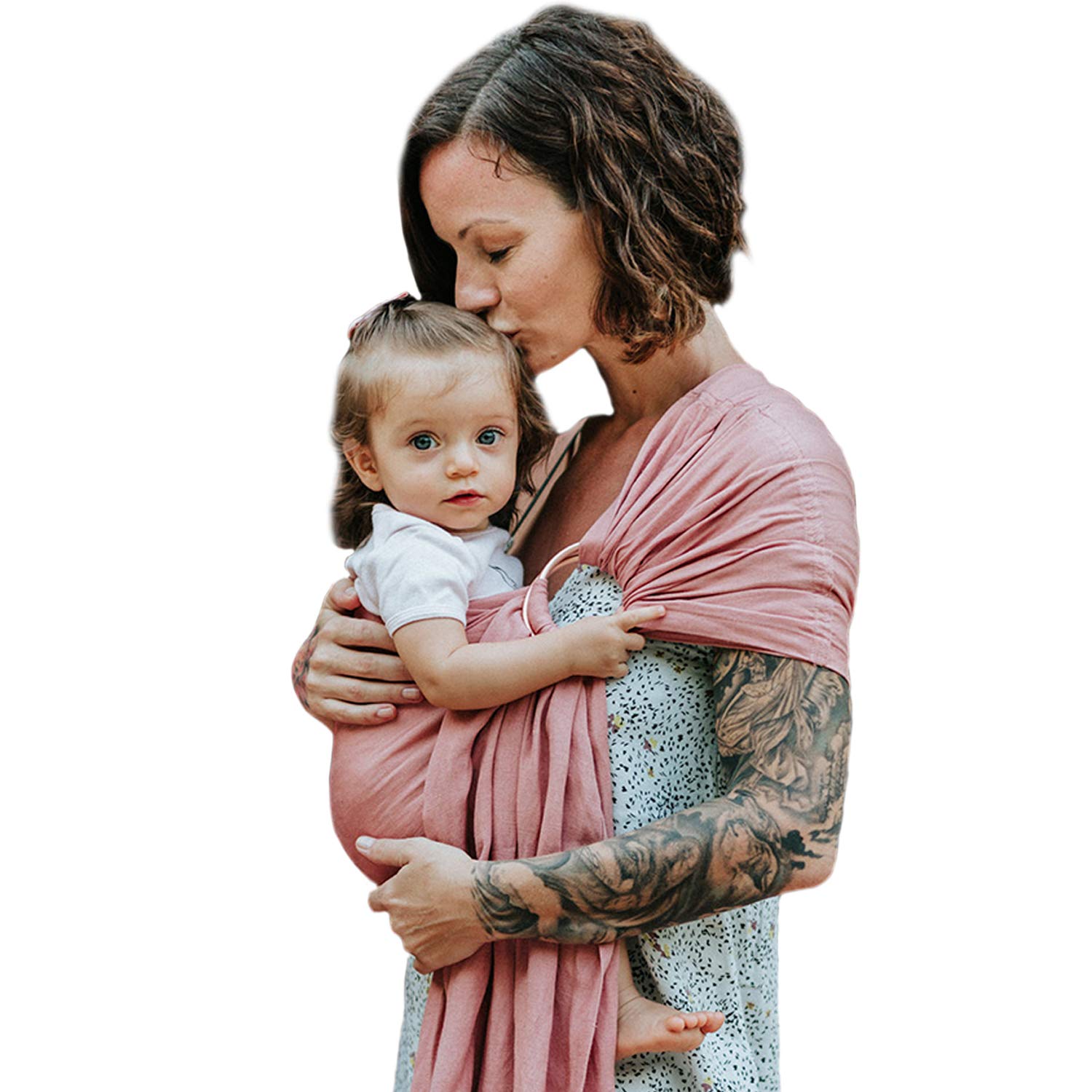 Nalakai Ring Sling Baby Carrier - Luxury Bamboo and Linen Baby Sling - Baby Wrap