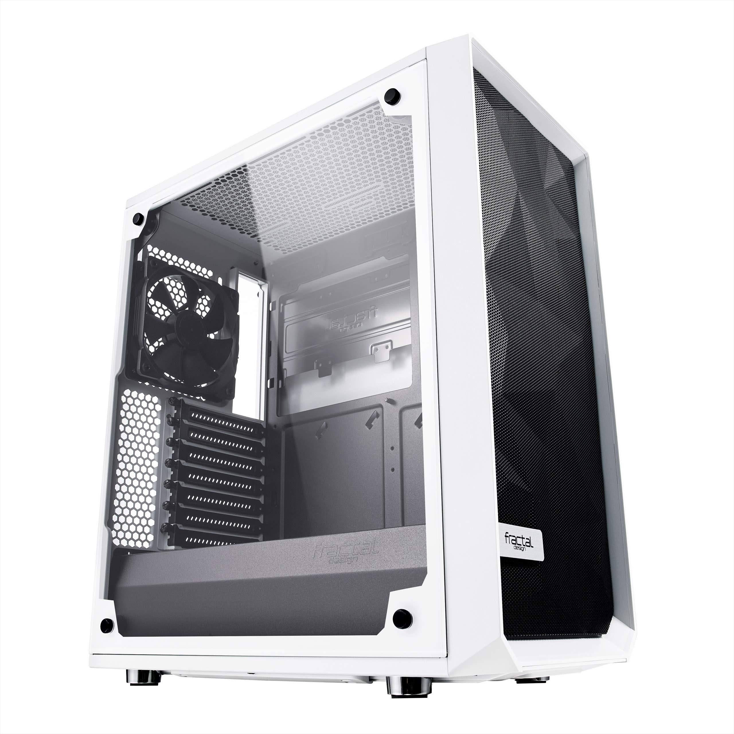 Fractal Design Meshify C White TG Case - Megean