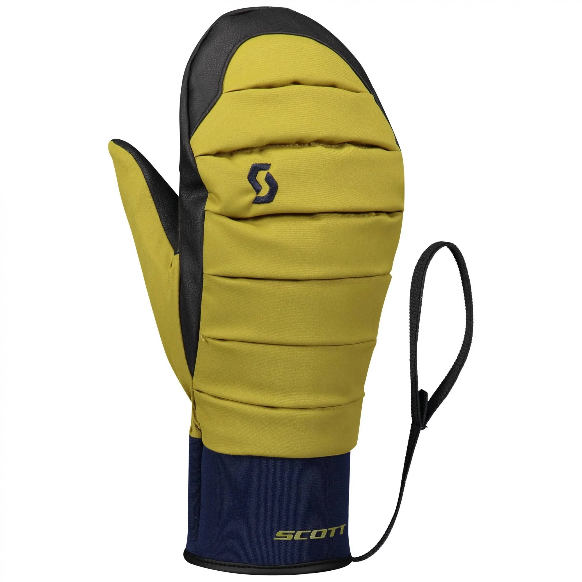 Scott Ultimate Primaloft Mitten blue-yellow, Mens/Women Primaloft Accessory, Size L - Color Ecru Olive - Dark Blue - Megean