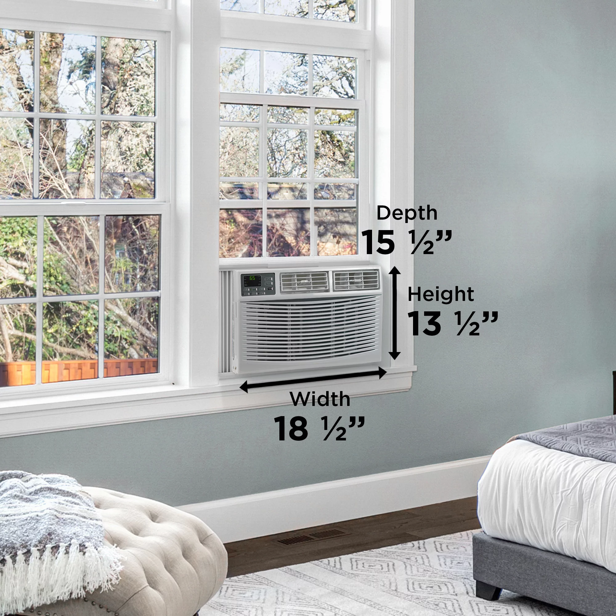 Danby DAC080EE2WDB 8,000 BTU Window Air Conditioner for Rooms up to 350 square feet
