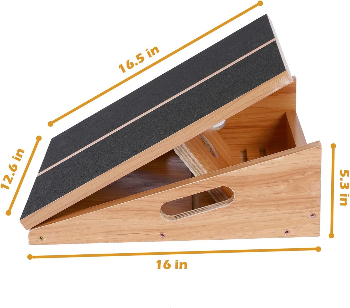 Slant Board,Calf Stretcher Slant Board 5 Positions Adjustable Slant Board Bor Calf Stretching
