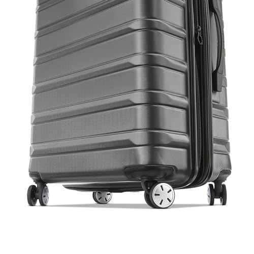 Samsonite Omni 2 Hardside Expandable Luggage with Spinner Wheels, 2-Piece Set (19/24), Lagoon Blue