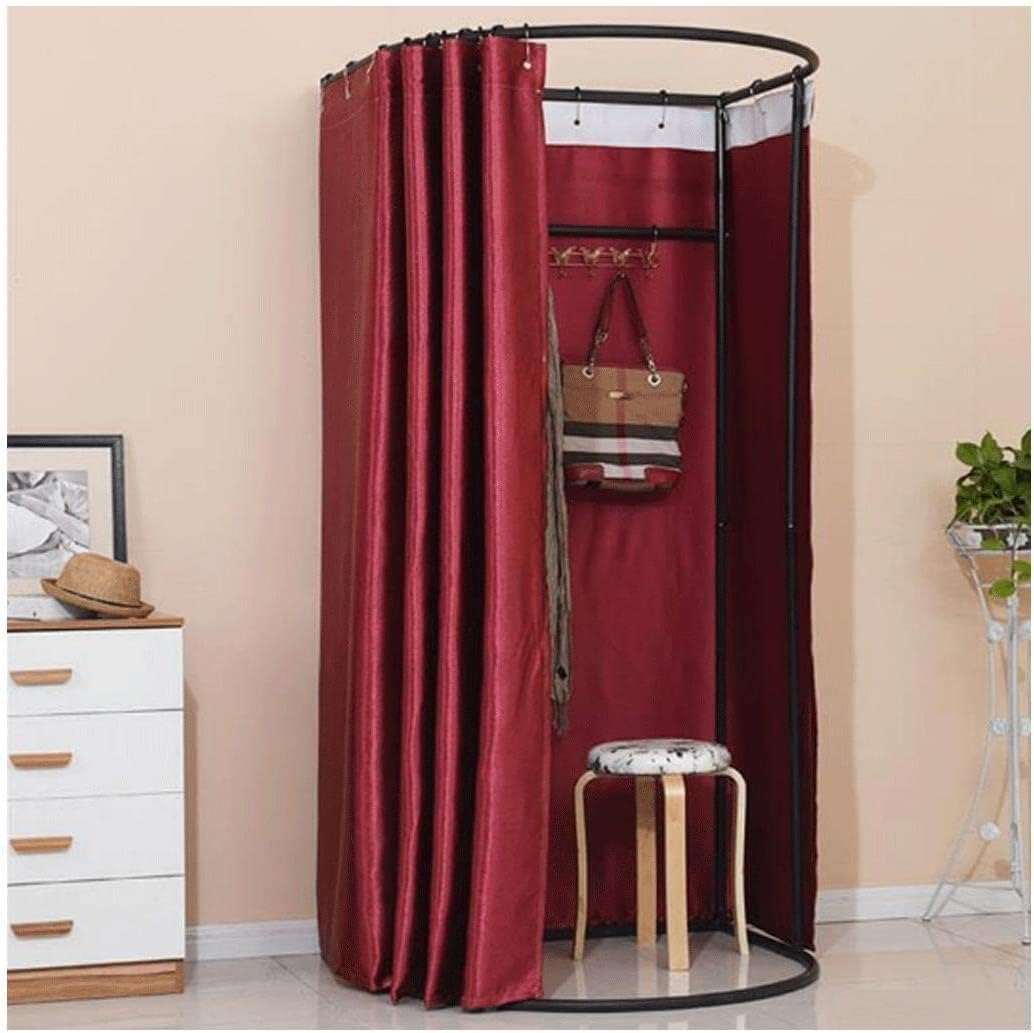 Fashion Changing Rooms Clothing Store Fitting Room Wide Open Space Dressing Room Movable Changing Room Simple Shading Curtain Temporary Locker Room