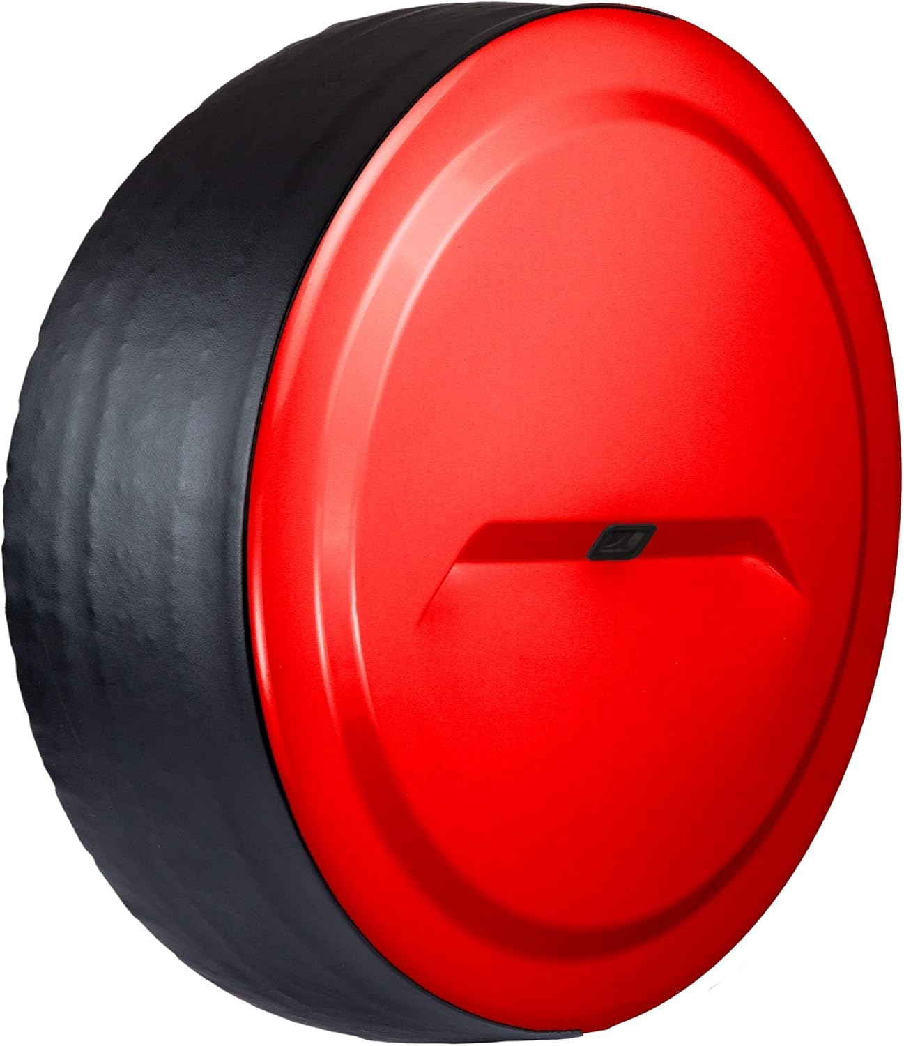 Boomerang - 33 Color Matched Rigid JL Tire Cover (Plastic Face & Vinyl Band) for Jeep Wrangler JL (w/Back-up Camera) - Rubicon (2018-2021)