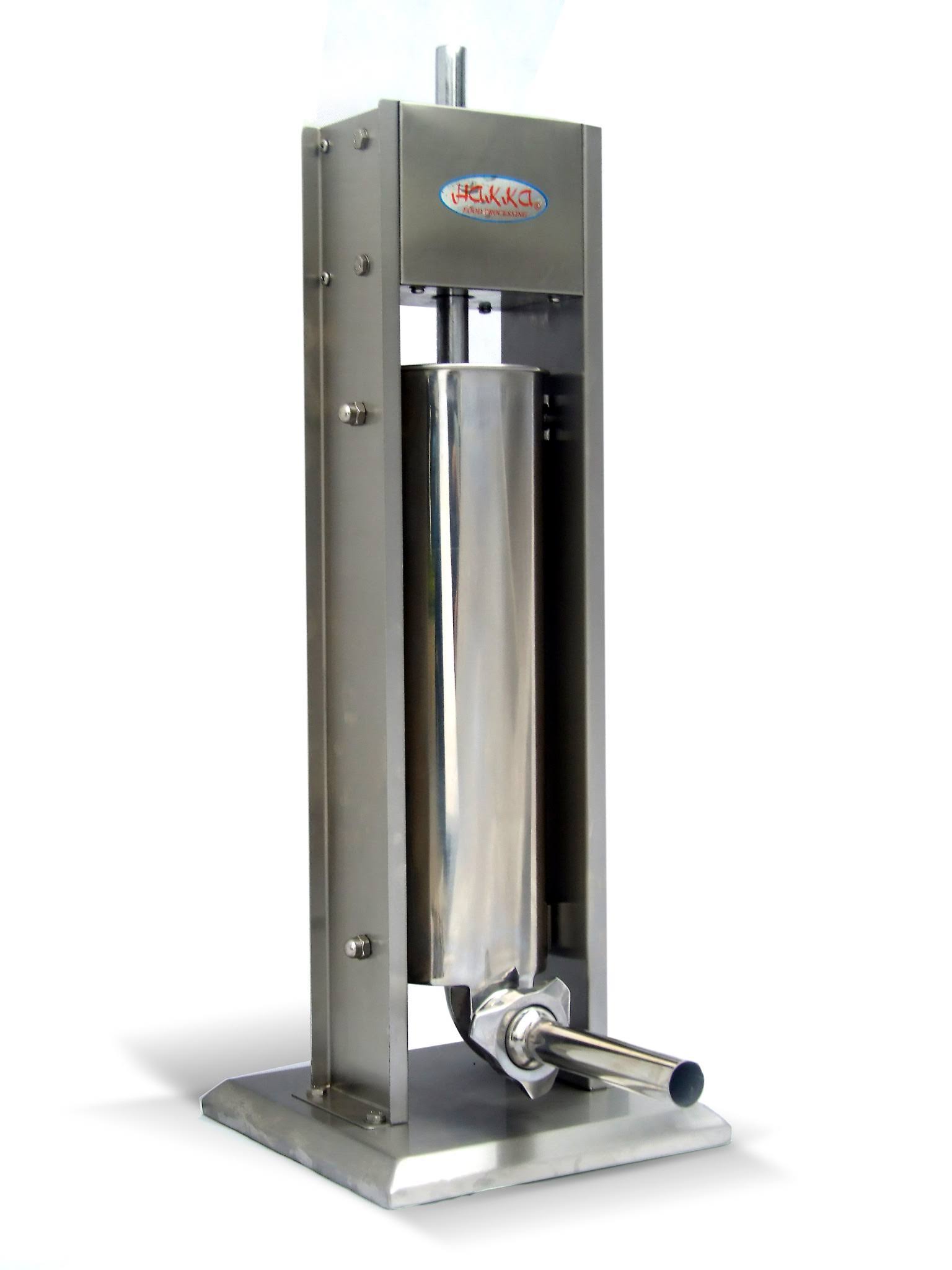 Hakka 15 lb/7 L Sausage Stuffer 2 Speed Stainless Steel Vertical Sausage Maker