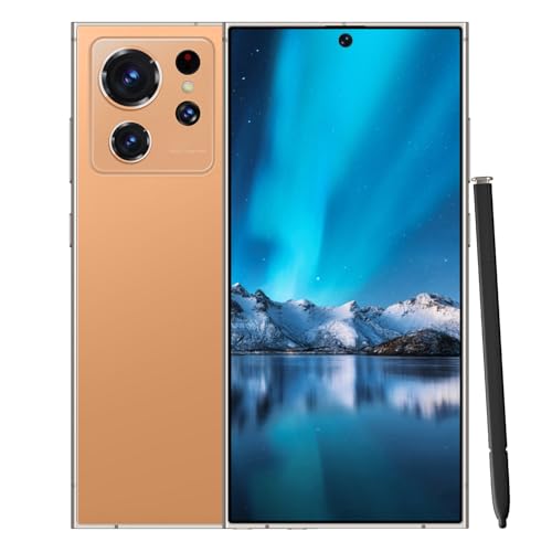 S24 Ultra Unlocked Cell Phones Smartphone with Built-in Pen 8+256GB Android 13 Phones 6.8" HD Screen Dual SIM 108MP+48MP Camera 6800 mAh (Green)